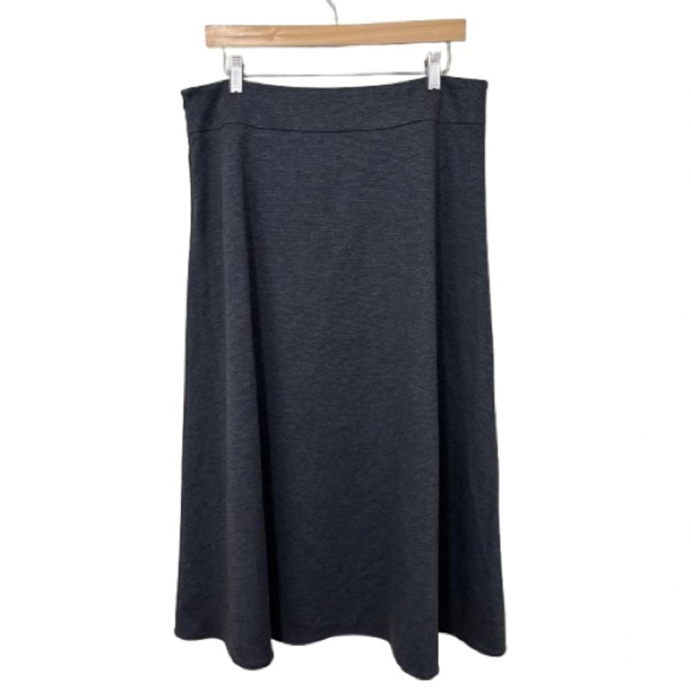 212 Collection Classic Dark Grey A-Line Skirt Size 12